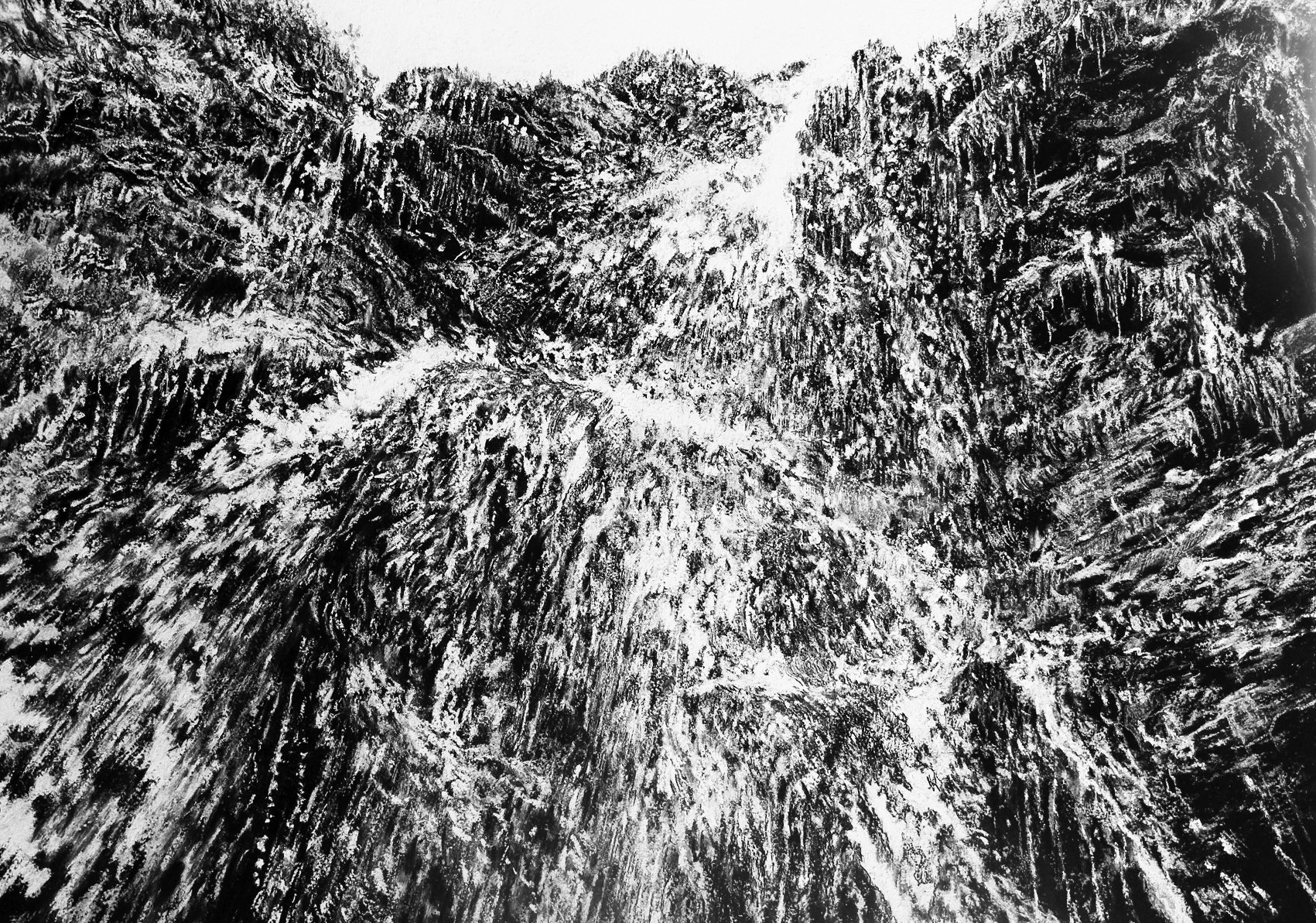Judith Tucker, "Waterfall" from the Tributaries Series, 2013